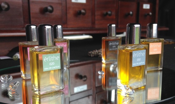 èrlithe natural perfume 4ml mini eau de parfums